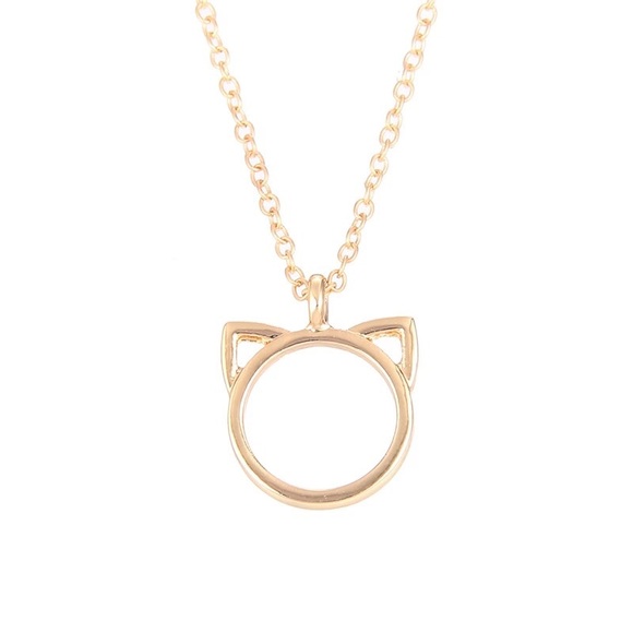 Purrfection Cat Ear Necklace - Picture 2 of 3